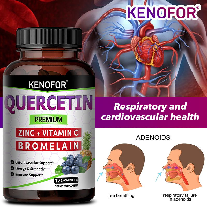 Wellness Quercetin - Капсулы с кверцетином, бромелайном, витамином С,