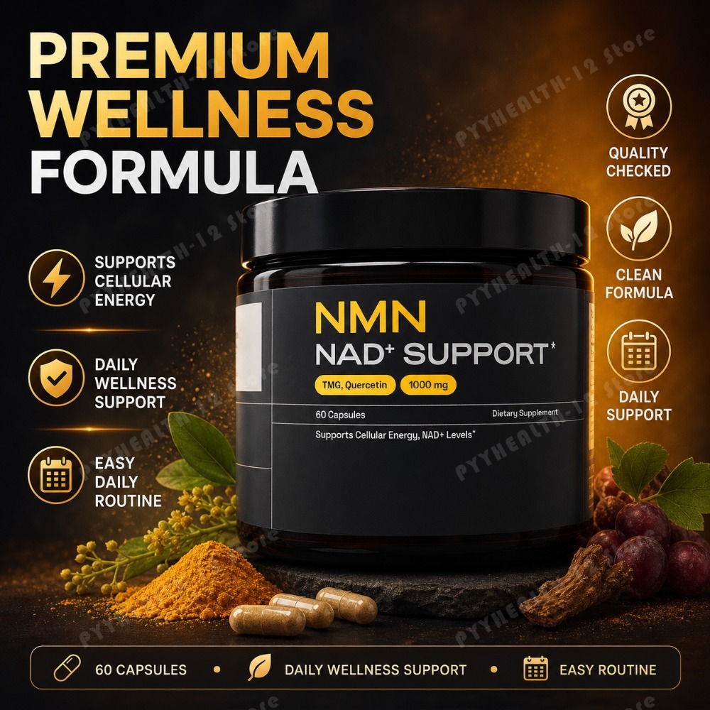 Капсулы NMN NAD+ 1000 мг с TMG – обзор и цена Wellness Quercetin