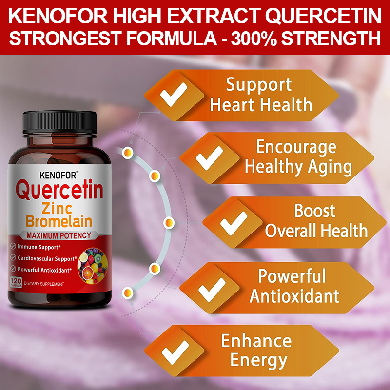 Капсулы с цинком, кверцетином  – обзор и цена Wellness Quercetin