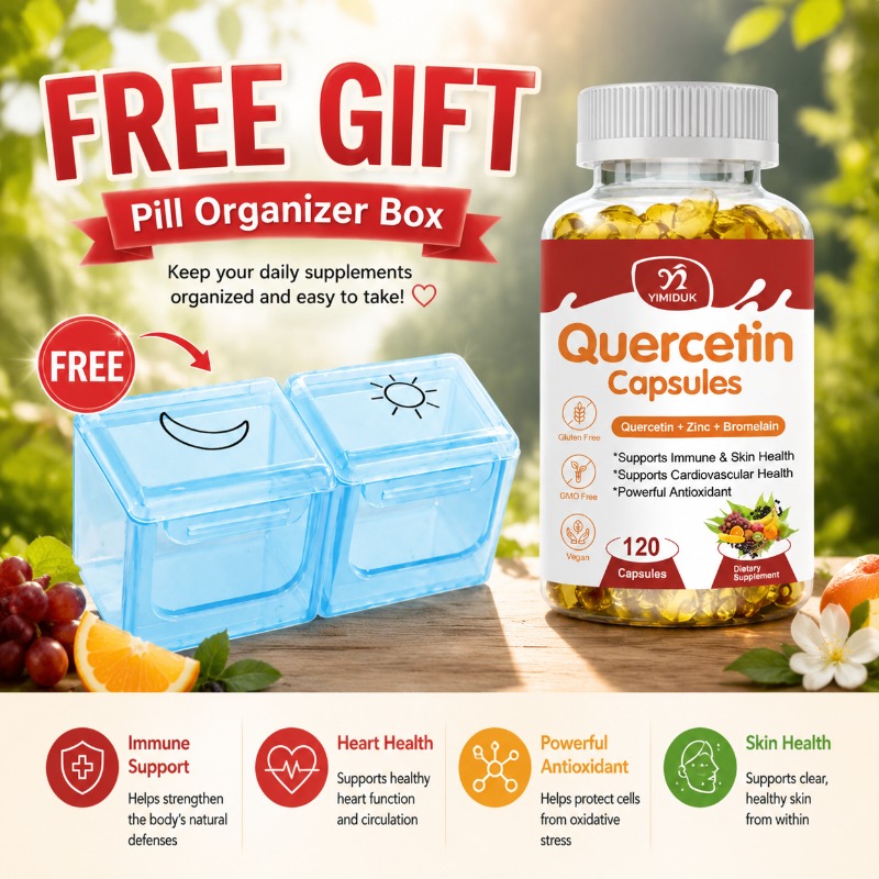 Ежедневные капсулы с кверцетин – обзор и цена Wellness Quercetin